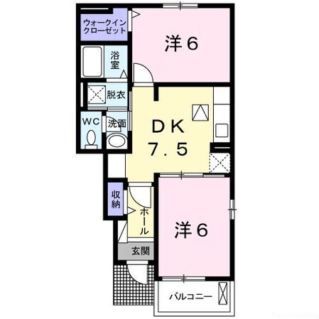 シェノンの物件間取画像